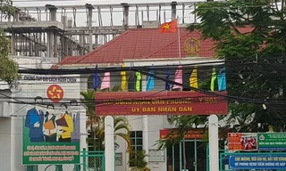 Trụ sở Đảng ủy, UBND phường Mỹ Hòa, nơi ông Thạo đang làm bí thư