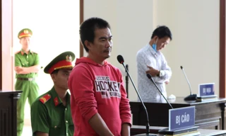 Bị cáo Sang tại phiên tòa - Ảnh: Kim Hà.