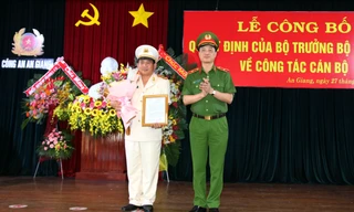 Bổ nhiệm Giám đốc Công an tỉnh An Giang