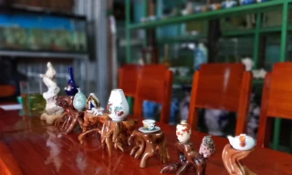 'Lạc' vào thế giới gốm sứ 'tí hon' như trong truyện cổ tích