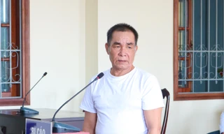 Bị cáo Linh tại phiên tòa - Ảnh: Kim Hà.