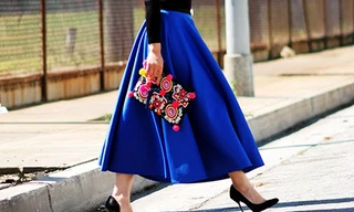 Chân váy xòe điệu đà cho bạn gái