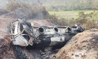  Cháy xe chở xăng khiến một người tử vong ở Lai Châu