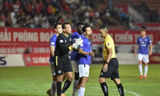 Tấn Trường lộ bí quyết cản phá phạt đền, giúp Hà Nội FC thắng Hải Phòng