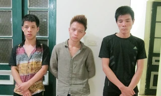 Ba trong bốn đối tượng trong băng nhóm cướp giật bị bắt giữ