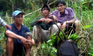 'Người rừng' Quảng Ngãi đóng phim