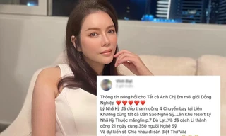 Bị đồn thuê 4 chuyến bay cùng 350 nghệ sĩ đến Đà Lạt giữa mùa dịch, Lý Nhã Kỳ nói gì?