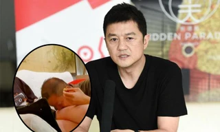 Lý Á Bằng bị chỉ trích khi hôn đùi con gái đã ở tuổi thiếu nữ
