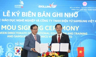 Hỗ trợ thí sinh tham dự Kỳ thi Tay nghề thế giới lần thứ 46