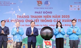 Thái Nguyên: Hơn 850 triệu đồng được trao tại Lễ phát động Tháng Thanh niên