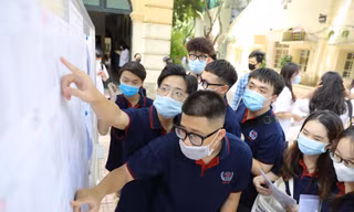 Thí sinh tham dự kỳ thi tốt nghiệp THPT 2021, đợt 1. Ảnh: DƯƠNG TRIỀU