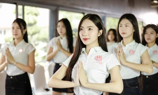 41 thí sinh ‘Hoa hậu Việt Nam’ rạng rỡ trong buổi học phong thái và bùng nổ với vũ đạo 