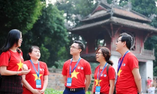 177 đại biểu chính thức tham dự Diễn đàn Trí thức trẻ Việt Nam lần thứ IV, năm 2021. Ảnh: DƯƠNG TRIỀU