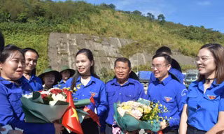 Hơn 100 đại biểu Lào tham gia chương trình 'Gặp gỡ hữu nghị thanh niên Việt Nam - Lào'
