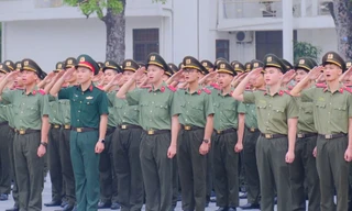 Gần 800 học viên Học viện An ninh nhân dân tham gia diễu binh, diễu hành 80 năm Cách mạng Tháng Tám và Quốc khánh 2/9