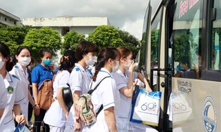 54 “chiến sĩ áo trắng” tình nguyện vào tâm dịch Bắc Giang