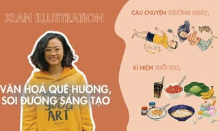 Văn hoá quê hương soi đường sáng tạo cho nữ 'họa sĩ miền ký ức' 