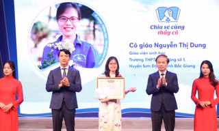 Tuyên dương 58 thầy cô giáo tiêu biểu trên mọi miền Tổ quốc
