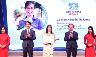 Tuyên dương 58 thầy cô giáo tiêu biểu trên mọi miền Tổ quốc