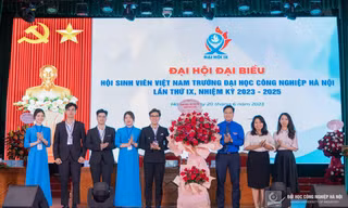 Anh Ngô Lê Xuân Đức làm Chủ tịch Hội Sinh viên trường ĐH Công nghiệp Hà Nội