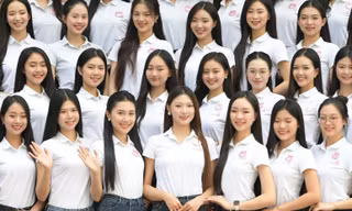 Cận cảnh nhan sắc và bản lĩnh của 41 thí sinh ‘Hoa hậu Việt Nam’ 2024 trong chuyến thăm Báo Tiền Phong