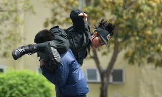 Mãn nhãn trước màn biểu diễn võ thuật của sinh viên Cảnh sát