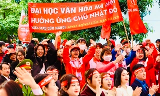 Chủ nhật Đỏ 2023 đã tiếp nhận hơn 50.000 đơn vị máu