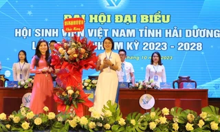 Chị Dương Thị Hương Giang làm Chủ tịch Hội Sinh viên tỉnh Hải Dương