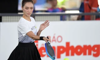 Nhiều pha bóng ấn tượng tại ngày đầu Giải Pickleball Việt Nam 2025