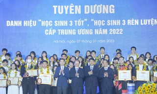 Tuyên dương 83 ‘Sinh viên 5 tốt’ cấp T.Ư năm 2022