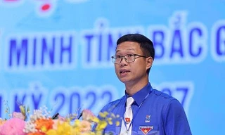 Anh Thân Trung Kiên tái đắc cử Bí thư TỈnh Đoàn Bắc Giang