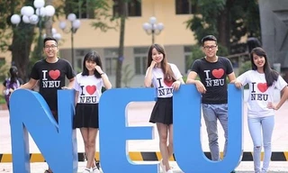 Sinh viên trường ĐH Kinh tế Quốc dân.