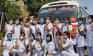 Sinh viên Điều dưỡng Nam Định tình nguyện vào Đồng Nai chống dịch