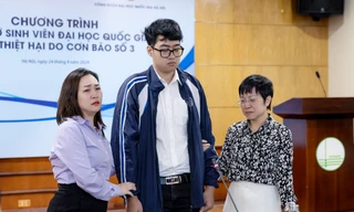 ĐHQG Hà Nội hỗ trợ 860 triệu đồng cho sinh viên bị ảnh hưởng bởi bão YAGI