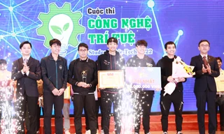 Tìm ra quán quân cuộc thi 'Công nghệ trí tuệ Student Chie-tech'