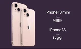 Cận cảnh siêu phẩm iPhone 13 và iPhone 13 mini vừa ra mắt