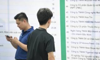 Sinh viên năm cuối háo hức chia sẻ trải nghiệm tại Ngày hội việc làm Học viện Nông nghiệp Việt Nam