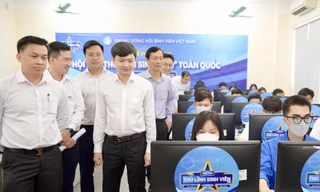 Gần 40.000 cán bộ Hội tham gia Hội thi 'Thủ lĩnh sinh viên' năm 2022