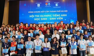 Nữ sinh ĐH Xây dựng Hà Nội giành giải Nhất Hội thi Olympic Tiếng Anh học sinh, sinh viên TP. Hà Nội