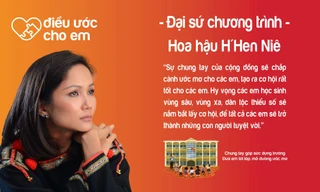 H'Hen Niê là Đại sứ chương trình 'Điều ước cho em'