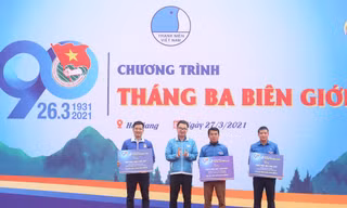 Khởi công ngôi nhà nội trú cho học sinh tại chương trình "Tháng Ba biên giới" 