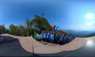 Ảnh 360 độ: Cột mốc A Pa Chải