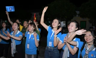 Ấn tượng đêm giao lưu lửa trại sinh viên với chiến sĩ Đồn Biên phòng A Pa Chải