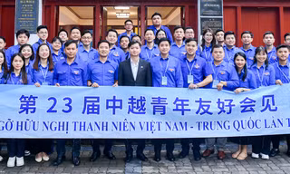 Gặp gỡ hữu nghị thanh niên Việt Nam – Trung Quốc năm 2025: Vững vàng lý tưởng, vun đắp hữu nghị