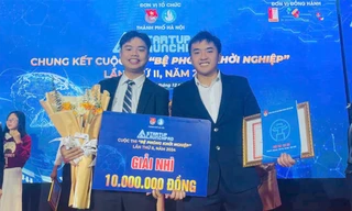 Từ ý tưởng trên giảng đường đến giải Nhì cuộc thi ‘Bệ phóng khởi nghiệp sinh viên 2024’