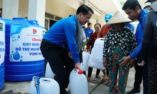 T.Ư Đoàn hỗ trợ người dân Bến Tre vượt qua hạn mặn