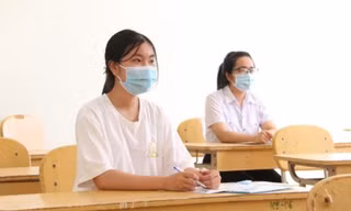 Thí sinh tham dự kỳ thi tốt nghiệp THPT năm 2021.