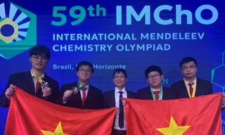 Việt Nam lập cú đúp Huy chương Vàng tại kỳ thi Hóa học khó nhất hành tinh