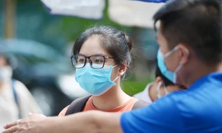 Thí sinh tham dự kỳ thi tốt nghiệp THPT 2021 đợt 1. Ảnh: DƯƠNG TRIỀU.