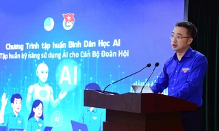 Cán bộ Đoàn, Hội phải học trước một bước, làm chủ trước một bước về AI